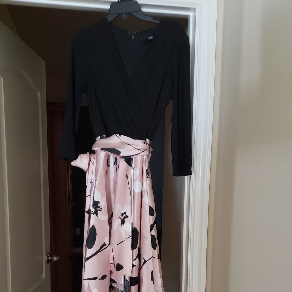 Hi-low semi formal dress